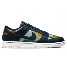 Кроссовки Nike Dunk Low Graffiti Navy