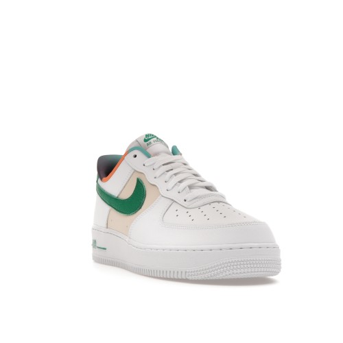 Кроссы Nike Air Force 1 Low 07 LV8 White Malachite - мужская сетка размеров