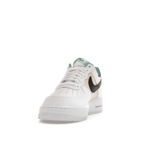 Кроссы Nike Air Force 1 Low 07 LV8 White Malachite - мужская сетка размеров