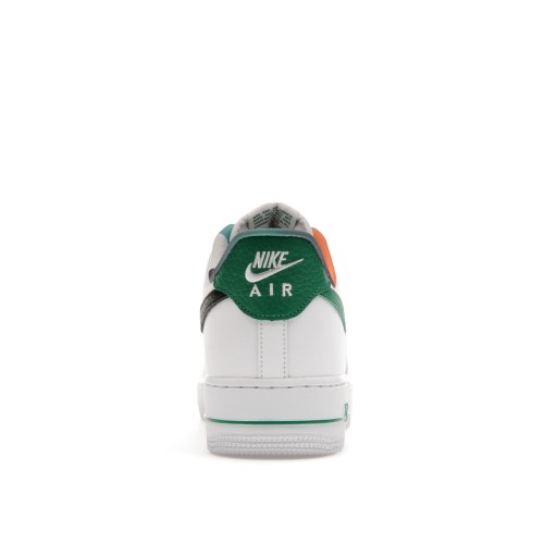 Кроссы Nike Air Force 1 Low 07 LV8 White Malachite - мужская сетка размеров
