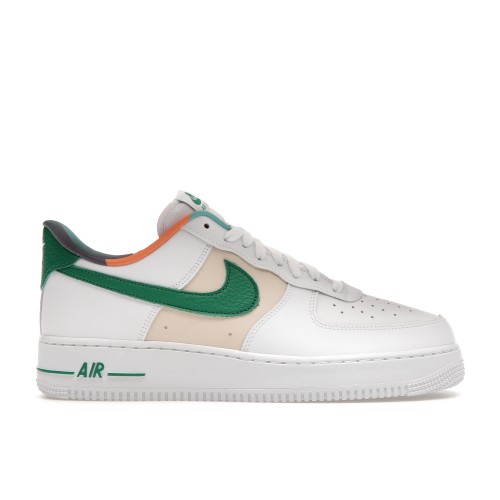 Кроссы Nike Air Force 1 Low 07 LV8 White Malachite - мужская сетка размеров