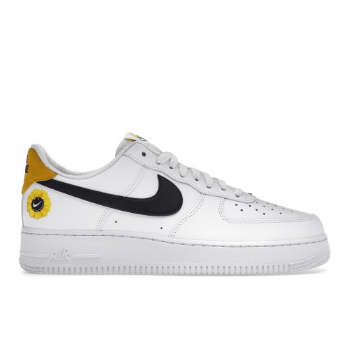 Кроссы Nike Air Force 1 Low Have a Nike Day White Gold - мужская сетка размеров