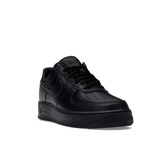 Кроссы Nike Air Force 1 Low 07 Fresh Black Anthracite - мужская сетка размеров