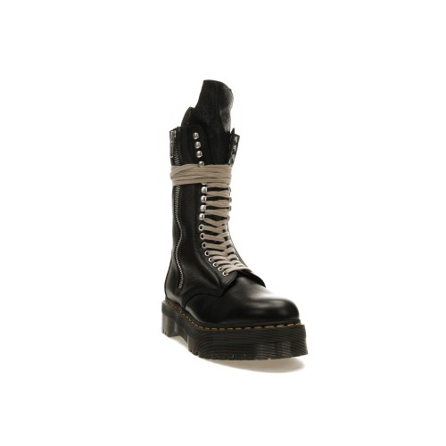 Dr. Martens 1918 Quad Leather Sole Calf Length Boot Rick Owens Black - мужская сетка размеров