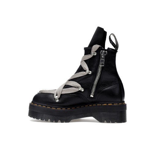 Dr. Martens 1460 Quad Leather Sole Pentagram Jumbo Lace Boot Rick Owens Black - мужская сетка размеров