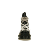 Dr. Martens 1460 Quad Leather Sole Pentagram Wrap Lace Boot Rick Owens Black