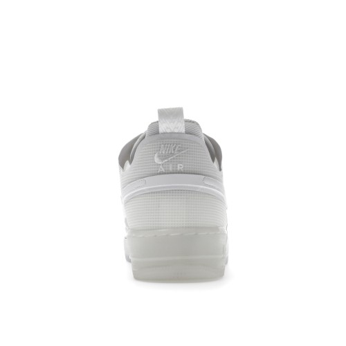 Кроссы Nike Air Force 1 React Triple White - мужская сетка размеров