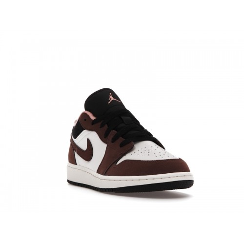 Кроссы Jordan 1 Low Mocha (GS) - подростковая сетка размеров
