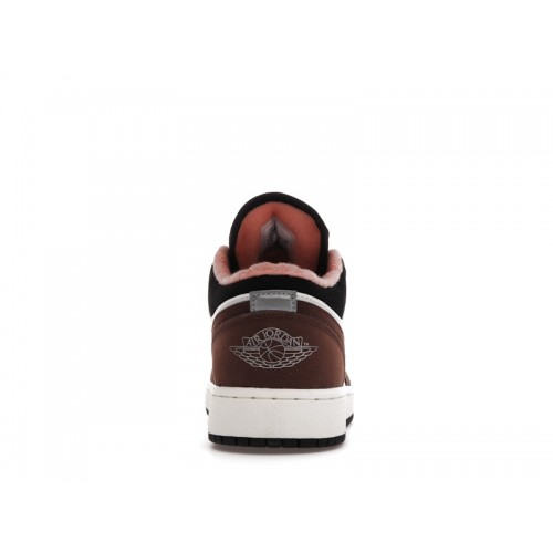Кроссы Jordan 1 Low Mocha (GS) - подростковая сетка размеров