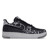 Кроссовки Nike Air Force 1 Low Crater Flyknit Black White Melange