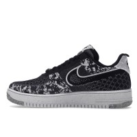 Кроссовки Nike Air Force 1 Low Crater Flyknit Black White Melange