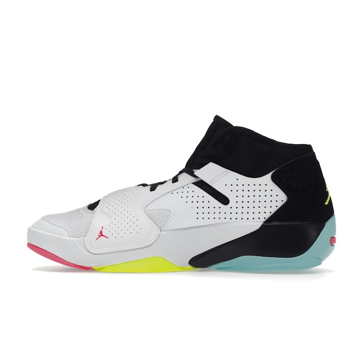 Jordan Zion 2 White Volt Dynamic Turquoise - мужская сетка размеров Jordan Zion 2 White Volt Dynamic Turquoise - мужская сетка размеров