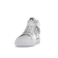Кроссовки Nike SB Zoom Blazer Mid Premium Floral White Grey