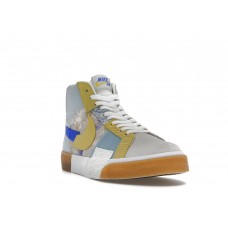 Кроссовки Nike SB Zoom Blazer Mid Premium Floral Paisley Boarder Blue