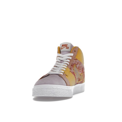 Мужские кроссовки Nike SB Zooom Blazer Mid Edge Floral Paisley Sanded Gold