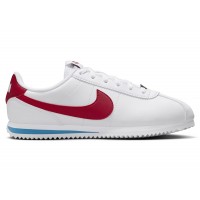 Подростковые Nike Cortez White Varsity Blue Varsity Red (GS)