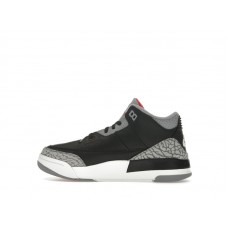 Детские Jordan 3 Retro Black Cement (2024) (PS)
