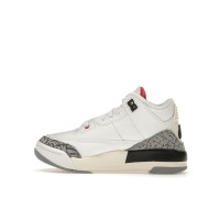 Детские Jordan 3 Retro White Cement Reimagined (PS)