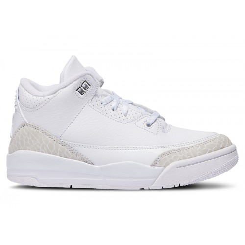 Air Jordan 3 Retro PS Pure Money 2025 - детская сетка размеров