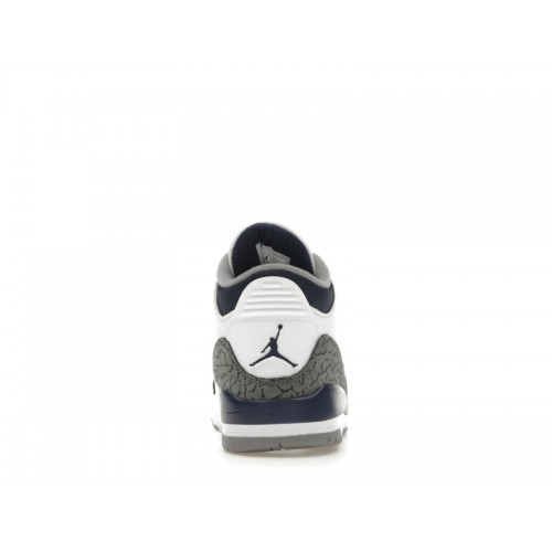 Кроссы Jordan 3 Retro Midnight Navy (PS) - детская сетка размеров