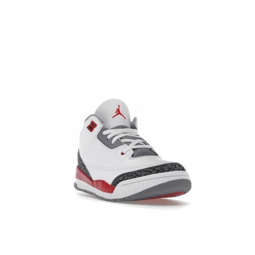 Кроссы Jordan 3 Retro Fire Red (2022) (PS) - детская сетка размеров
