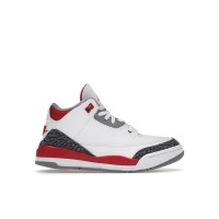 Детские кроссовки Jordan 3 Retro Fire Red (2022) (PS)