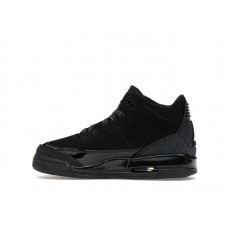 Подростковые кроссовки Jordan 3 Retro Black Cat (2025) (GS)