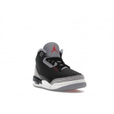 Подростковые Jordan 3 Retro Black Cement (2024) (GS)