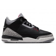 Подростковые кроссовки Jordan 3 Retro Black Cement (2024) (GS)