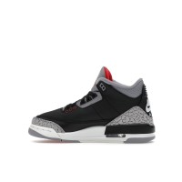 Подростковые Jordan 3 Retro Black Cement (2024) (GS)