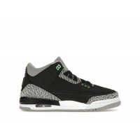 Подростковые Jordan 3 Retro Green Glow (GS)