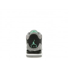 Подростковые Jordan 3 Retro Green Glow (GS)