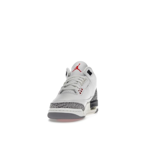 Кроссы Jordan 3 Retro White Cement Reimagined (GS) - подростковая сетка размеров