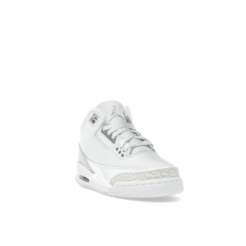 Air Jordan 3 Retro GS Pure Money 2025 - подростковая сетка размеров