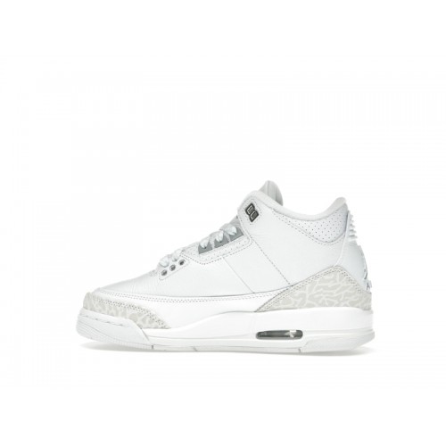 Air Jordan 3 Retro GS Pure Money 2025 - подростковая сетка размеров