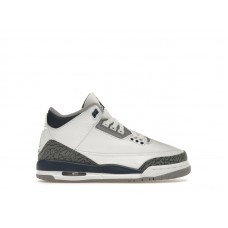 Подростковые кроссовки Jordan 3 Retro Midnight Navy (GS)