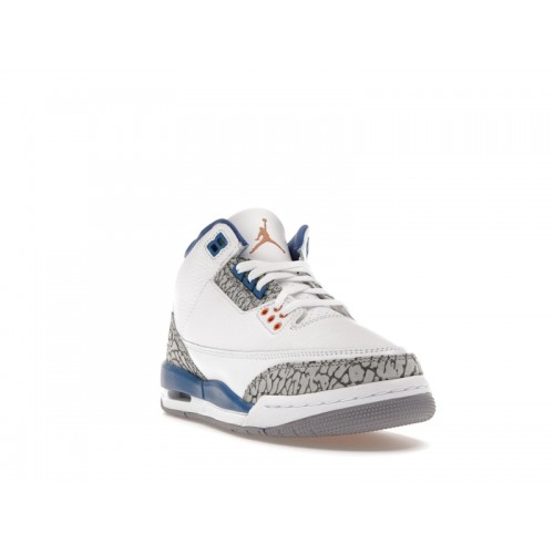 Кроссы Jordan 3 Retro Wizards (GS) - подростковая сетка размеров