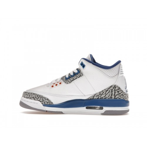 Кроссы Jordan 3 Retro Wizards (GS) - подростковая сетка размеров