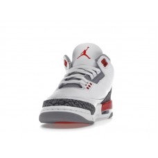 Подростковые Jordan 3 Retro Fire Red (2022) (GS)