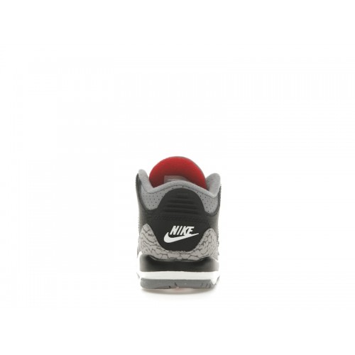 Air Jordan 3 Retro OG TD Black Cement 2024 - детская сетка размеров