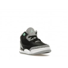 Малышам Jordan 3 Retro Green Glow (TD)