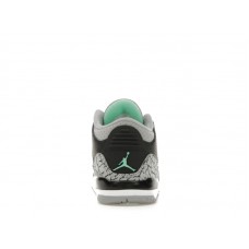 Малышам Jordan 3 Retro Green Glow (TD)