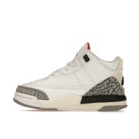 Малышам Jordan 3 Retro White Cement Reimagined (TD)