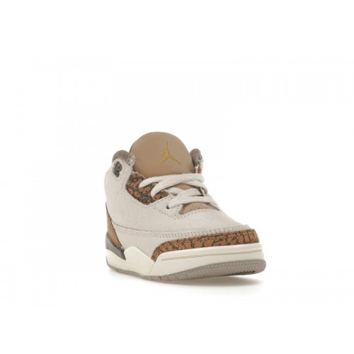 Кроссы Jordan 3 Retro Palomino (TD) - детская сетка размеров