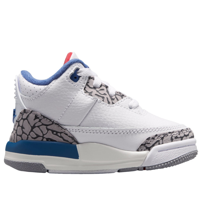 Air Jordan 3 Retro OG TD True Blue 2026 - детская сетка размеров Air Jordan 3 Retro OG TD True Blue 2026 - детская сетка размеров