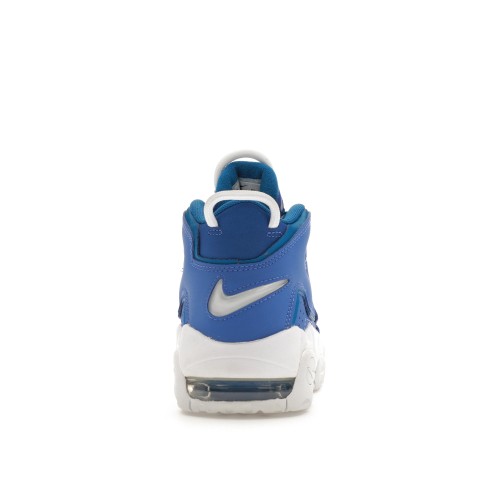 Кроссы Nike Air More Uptempo Battle Blue (GS) - подростковая сетка размеров