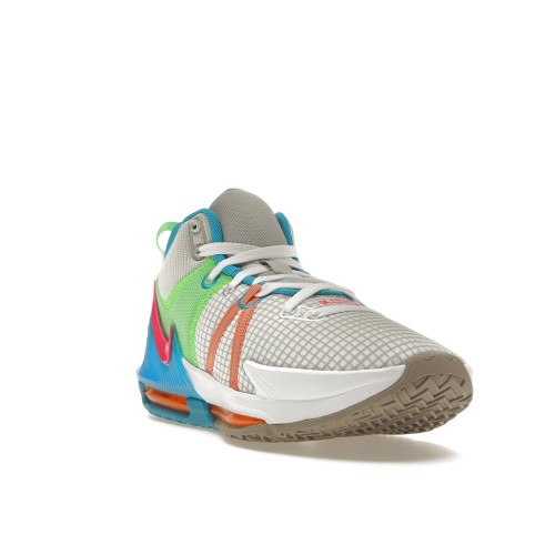 Кроссы Nike LeBron Witness 7 Grey Fog Multi-Color - мужская сетка размеров