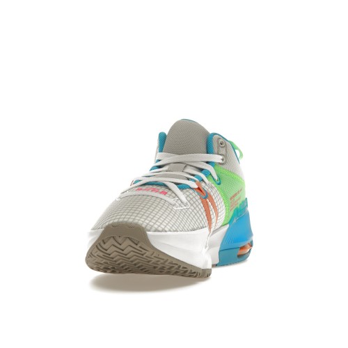 Кроссы Nike LeBron Witness 7 Grey Fog Multi-Color - мужская сетка размеров