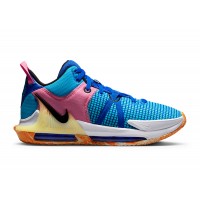Кроссовки Nike LeBron Witness 7 Hyper Royal Blue Lightning White Black