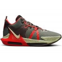 Кроссовки Nike LeBron Witness 8 Bright Crimson Alligator